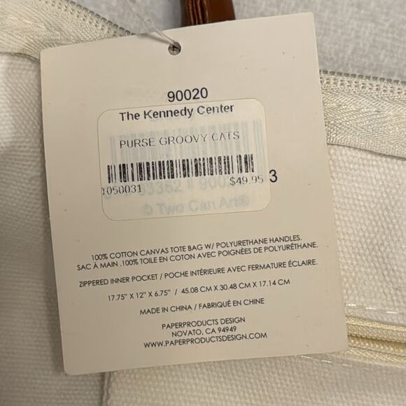 NWT groovy cotton cat purse - Picture 6 of 8